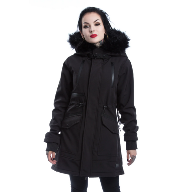 Vixxen Helena parka zwart - Babashope - 2