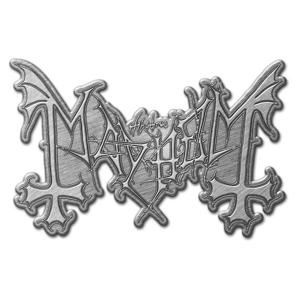 Mayhem logo Pin badge - Babashope - 2