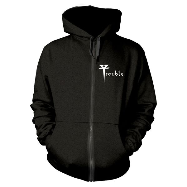 Trouble The Skull Hooded sweater met rits - Babashope - 3