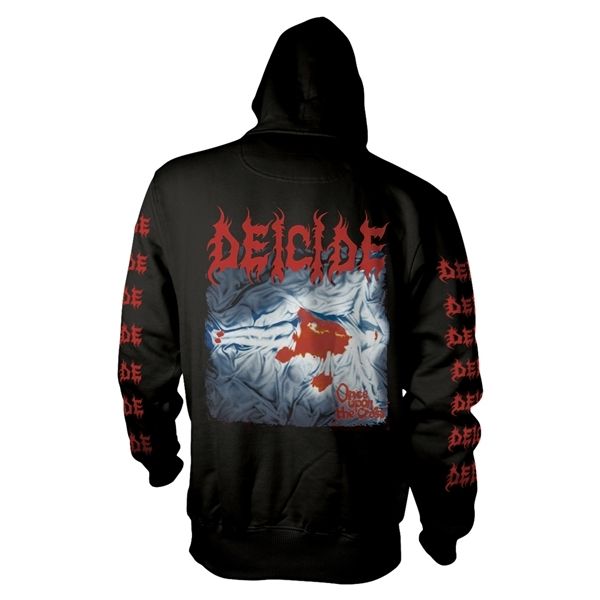 Deicide Upon the cross sweater met capuchon - Babashope - 2