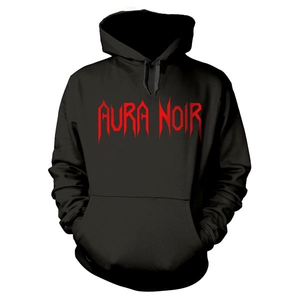 Aura Noir Logo Hooded sweater - Babashope - 2