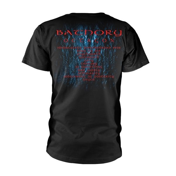 Bathory Octagon Front+backprint T-shirt - Babashope - 2