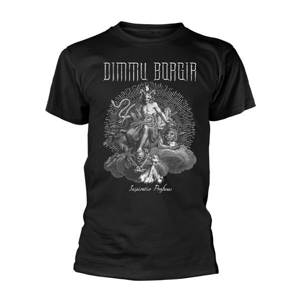 Dimmu Borgir Inspiratio profanus T-shirt front & backprint - Babashope - 2