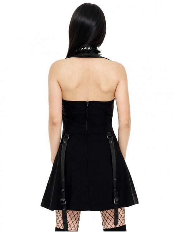 Psy-Ops Halter Dress Killstar - Babashope - 4