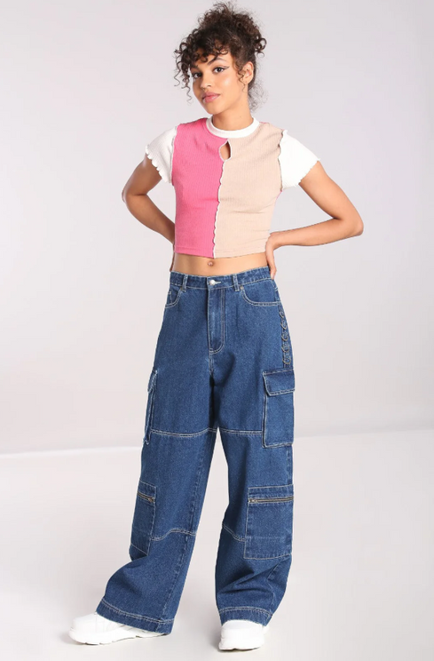 Cameron blue jeans broek - Babashope - 9