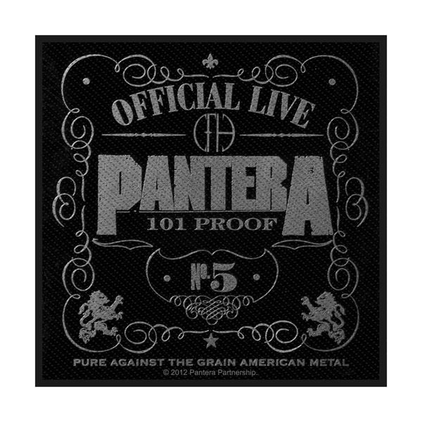 Pantera 101 proof woven patch - Babashope - 2