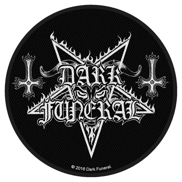 Dark Funeral ‘Logo’ Woven Patch - Babashope - 2