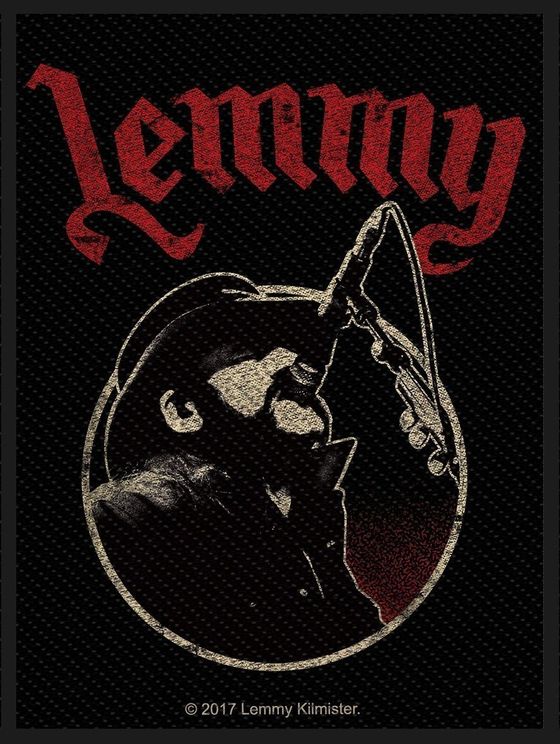 Lemmy ‘Microphone’ Woven Patch - Babashope - 2