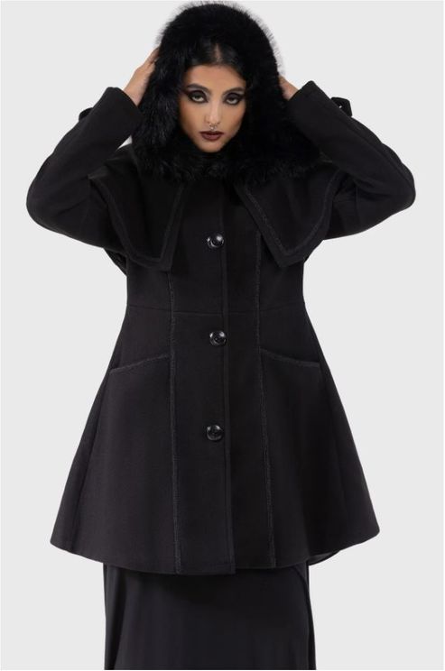 Killstar Tokyo baba winter coat - Babashope - 4