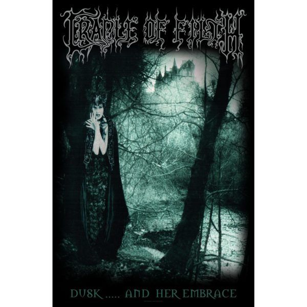 Cradle Of Filth ‘Dusk And Her Embrace’ Textile Poster - Babashope - 2